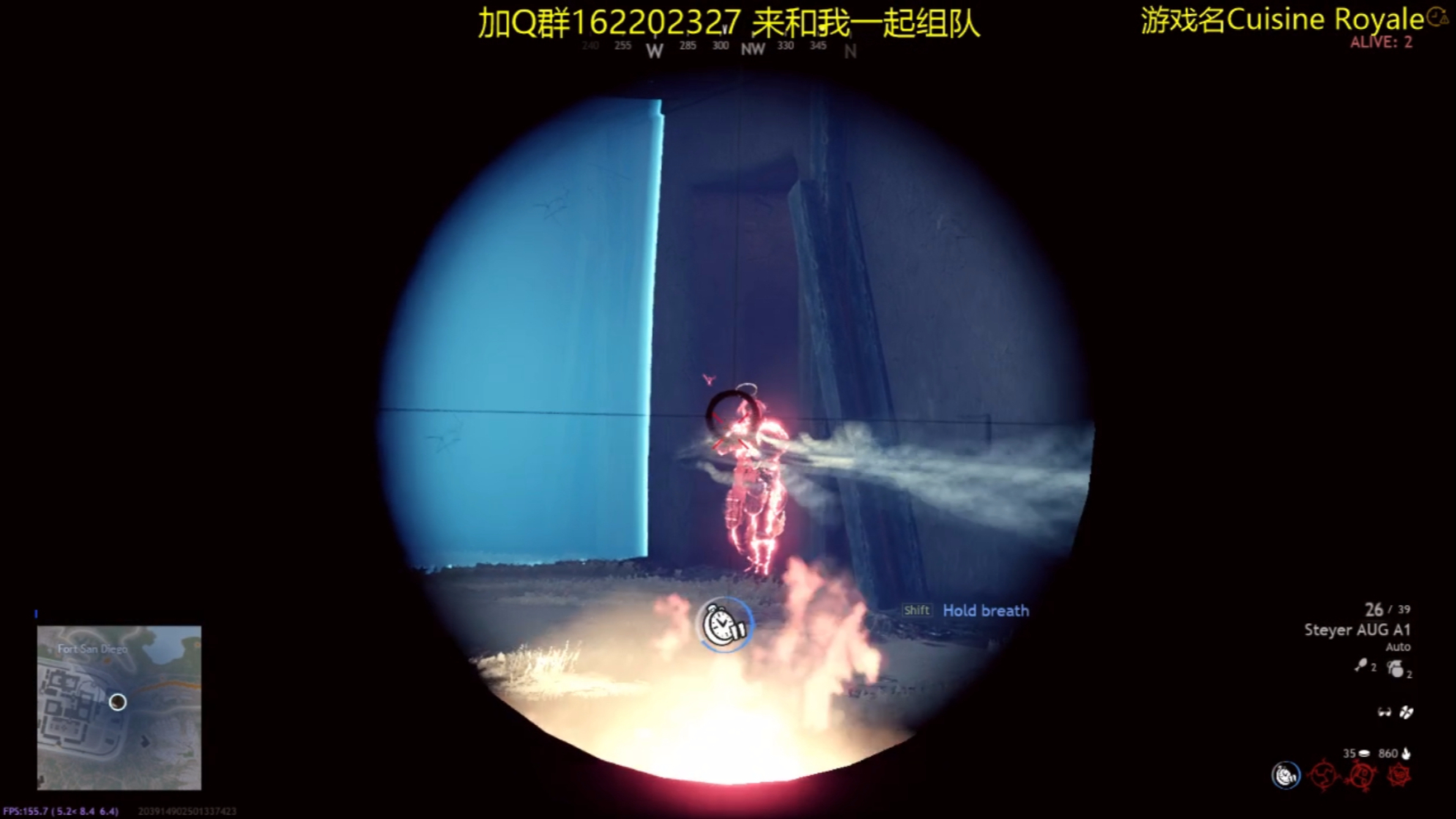 steam厨房大逃杀 开局出来就给迷彩冰箱开出AUG 吃鸡稳了